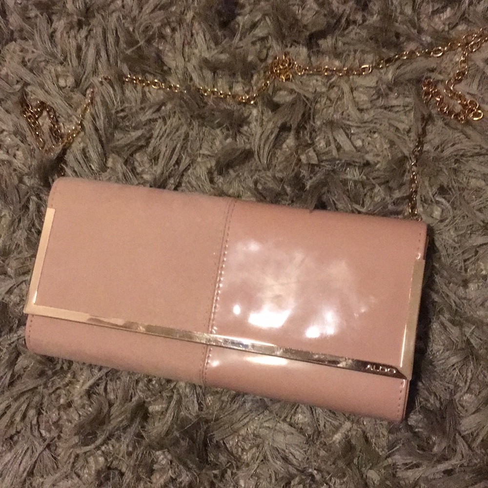 Pink Aldo Clutch